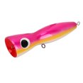 thumbnail image 4 of Big Popper Lure, Reflective Design Wooden Bait 18cm 120g For Bass Tuna GT Trout, 4 of 8