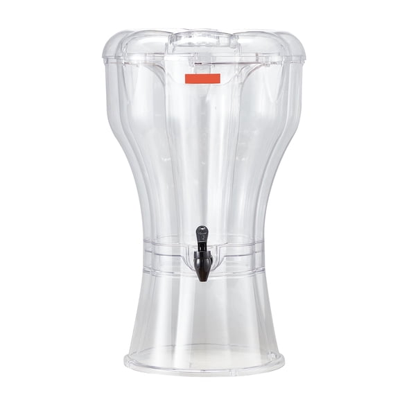 KFFKFF Distributeur de Boissons, Distributeur de Boissons de 3,4 Gallons pour Fêtes, Distributeurs de Jus en Plastique avec Robinet Anti-Goutte, Distributeurs pour Thé Glacé Limonade Jus Eau