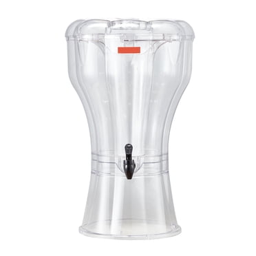 KFFKFF Distributeur de Boissons, Distributeur de Boissons de 3,4 Gallons pour Fêtes, Distributeurs de Jus en Plastique avec Robinet Anti-Goutte, Distributeurs pour Thé Glacé Limonade Jus Eau
