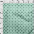 thumbnail image 3 of oneOone Polyester Spandex Light Mint Green Fabric Florals Craft Projects Decor Fabric Printed By The Yard 56 Inch Wide, 3 of 5