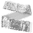 thumbnail image 1 of CIMAXIC Ceinture de Taille Grand de Fête Ceinture de Taille Extensible Ceinture à Paillettes Ceinture de Robe pour Femme Ceinture de Fête Disco,29.53"X2.76"X0.39 Pouces, 1 of 4