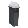 thumbnail image 2 of United Solutions 2 Pack 23 Gal Kitchen Trash Can Garbage Bin Highboy, Black, 2 of 7