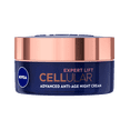 thumbnail image 3 of Nivea Cellular Expert Lift Pure Bakuchiol + HA Anti-Age Night Face Cream 50ml / 1.7 fl oz, 3 of 8