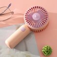 thumbnail image 3 of Dvkptbk Portable Fan Handheld Pocket Mini Fan Portable with Bracket Desktop USB Charging Fan, 3 of 6