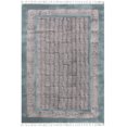 thumbnail image 1 of Casavani Natural Cotton Living Room Area Rug, Blue 8x11 ft, 1 of 6