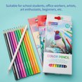 thumbnail image 3 of 24-Color Colored Pencils Set Art Supplies For Drawing Sketching Coloring Pensils For Adults Students Beginners, 3 of 8