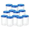 thumbnail image 2 of Birdeem 50oz Airtight Food Storage Containers, Plastic Meal Prep Containers with Lids, Leakproof for Lunch, Stackable Kitchen Organization, 2 of 7