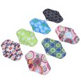 thumbnail image 3 of Cloth Sanitary Towels Pads, Menstrual Pads, Washable Convenient For Women Girls Type A, 3 of 8