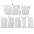thumbnail image 3 of LCXmlly Silicone Making Mold DIY Ghost Tombstone Skull Silicone Mold Set Desktop Decoration Homemade Aromatherapy Scented Making Gypsum 2Pcs, 3 of 8