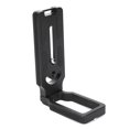 thumbnail image 3 of Black Aluminum Alloy Quick Release Plate Hand L Shape Bracket Accessory for Canon EOS 5D Mark II Mark III 750D 760D, 3 of 12