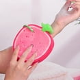 thumbnail image 1 of Strawberry-Pattern Nanoscale Sponge for Deep Cleaning, Reusable Scouring Pad for Sinks, Bathtubs, and Appliances, Non-Toxic Scratch-Free Abrasive Surface, 1 of 6