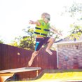 thumbnail image 3 of TRC Recreation Super Soft Child Life Jacket Vest, X Small, Fierce Green, 3 of 6