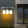 thumbnail image 4 of Solar Outdoor Lights Motion Sensor Wall Lamp With Tungsten Filament LED Bulb IP65 Rated For Courtyard Patio Garden Lighting, 4 of 9