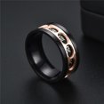 thumbnail image 3 of Xihbxyly Meditation Rotatable Ring With Roman Numerals For Men resist Anxiety Clearance Items, 3 of 9