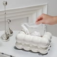 thumbnail image 1 of Openpig Tissue Box White Minimalist Design for Home Décor, Fireplace, Bedroom, Kitchen, Living Room, Centerpieces, 1 of 6