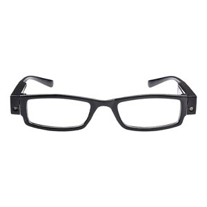 Jindong Verres à lecture multi-forces LED Lumières Plein cadre Lunettes de lecture avec lumière LED lecteurs