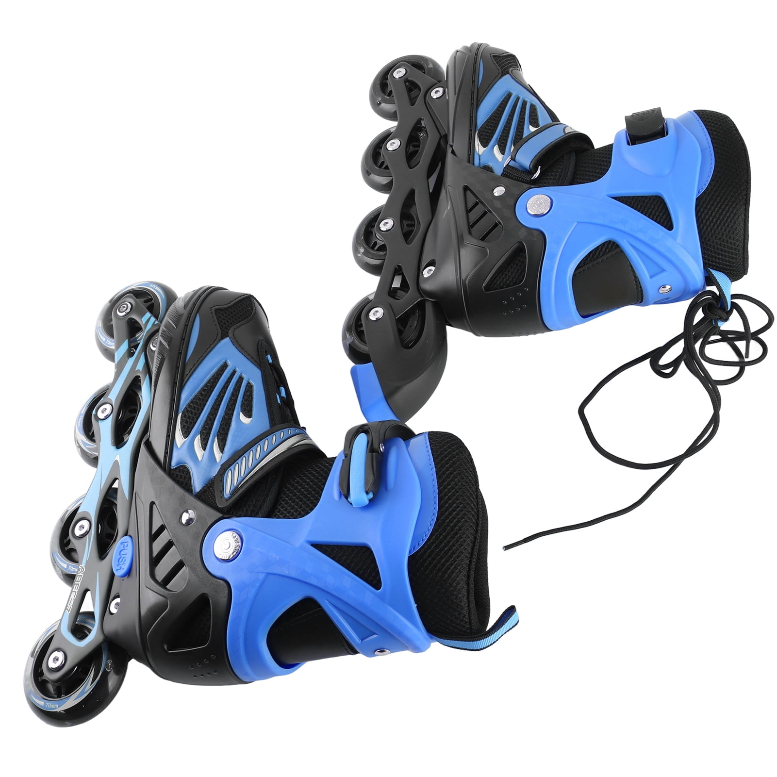 Patins en Ligne Réglables Lumineux avec Roues Lumineuses pour Enfants et Jeunes Filles Garçons