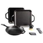 Lodge Chef Collection 6 Piece Gourmet Set