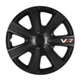 thumbnail image 1 of Enjoliveurs de roue VR Carbon, 17 po, noir - ensemble de 4, 1 of 9