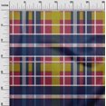 thumbnail image 2 of oneOone Cotton Poplin Fabric Madras Check Decor Fabric Printed BTY 42 Inch Wide, 2 of 4