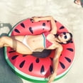 thumbnail image 2 of 75Cm Inflatable Swimming Ring Watermelon Pool Float Swim Tube For Adult Children, 2 of 6