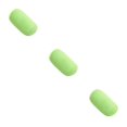 thumbnail image 3 of Ruiboury Roll Pillow For Neck And Back Support Soft And Comfortable All Day Long Natural Polyester Neck Back Support Pillow green 30X16 3Set, 3 of 6