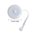 thumbnail image 2 of Yhmxh Gifts for Women & Men,Home Essentials Mini Small Tape Measure Portable Student Meter Ruler Soft Ruler Tape Measure Three Circumferences Legs Waist Chest Measurement Clothes Ruler Meter Ruler, 2 of 3