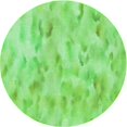thumbnail image 1 of Ahgly Tapis d'Intérieur Lavable en Machine Carré Transitionnel Vert Émeraude, 3 Pieds Carré, 1 of 7