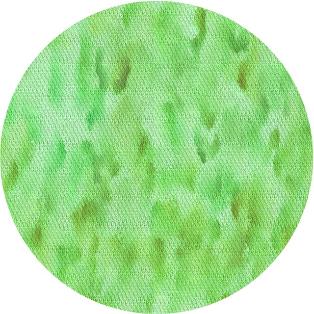 Ahgly Tapis d'Intérieur Lavable en Machine Carré Transitionnel Vert Émeraude, 3 Pieds Carré
