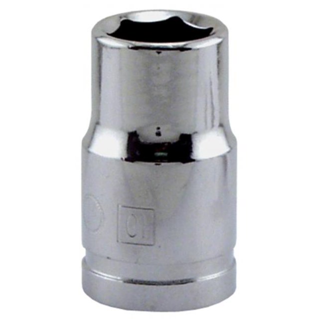 Great Neck Saw 10MM X .38in. Drive 6 Point Socket Metric SK10M