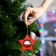 thumbnail image 3 of Clearance! Christmas Decorations Props Christmas Tree Pendants Santa Claus Bell Decoration Pendant, 3 of 4