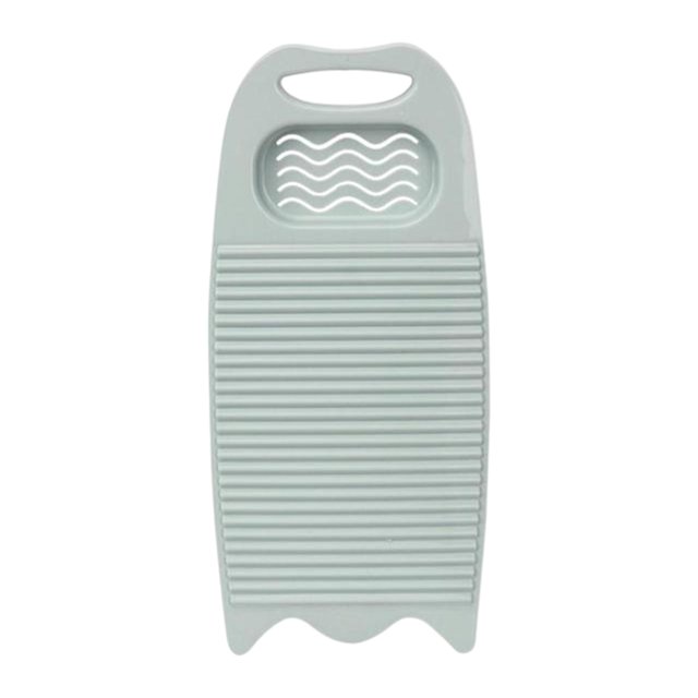 jifeng Hand Washing Board with Soap Dispenser Hand Wash Clothes Washboard Socks Clothes light blue