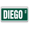 thumbnail image 1 of SignMission SS-DIEGO 18 in. Diego Street Childrens Name Room Sign, 1 of 1