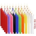 thumbnail image 3 of EGNMCR Christmas Decorations, Christmas Gifts Unscented 4in Mini Chime Ritual Spell Taper Candles - Set Of 100 The Pendant, 3 of 8