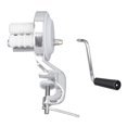thumbnail image 1 of Manual Macaroni Maker Stainless Steel Silver Portable Hand Cranking Noodles Pressing Machine for Kitchen Restaurant, 1 of 14