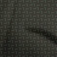 thumbnail image 1 of oneOone Georgette Viscose Dark Gray Fabric Abstract Irregular Lines Sewing Craft Projects Fabric Prints By Yard 42 Inch Wide, 1 of 4