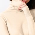 thumbnail image 4 of DPTALR Blouse pour Femmes à Col en R, Manches Longues, Coupe Ample, Couleur Unie, 4 of 4