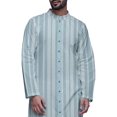 thumbnail image 4 of Atasi Printed Designer Rayon Button Down Casual Kurta With Pajama For Men, 4 of 4