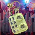 thumbnail image 1 of Boovnll Rangement Maison, Lecteur de Disques Dj Porte-Clés Mini Instrument de Musique Porte-Clés Sac Pendentif Petit Cadeau, Rangement, Organisation et Organisation, Organisation et Rangement, 1 of 7