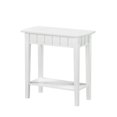 thumbnail image 1 of Pemberly Row Table d'Appoint Moderne / Contemporain en Fini Bois Blanc, 1 of 6