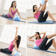 thumbnail image 5 of Small Exercise Balls for Yoga, Physical Therapy, Stretching, Posture, Core Fitness, 5 of 5