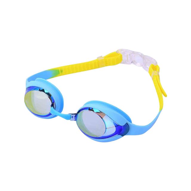 SUTENGDA Lunettes de Natation pour Enfants - Design Étanche pour une Vision sous-Marine Confortable - Sangle Réglable Couleurs Amusantes Parfaites pour Garçons & Filles Leçons de Natation & Amusement à la Plage