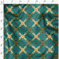 thumbnail image 3 of Soimoi Poly Georgette Fabric Argyle Check Printed Fabric 1 Yard 52 Inch Wide, 3 of 5