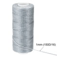 thumbnail image 4 of Unique Bargains Silver Tone Polyester Waxed Leather Sewing Thread, 55 Yards, 4 of 6