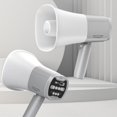 thumbnail image 5 of Haut-parleur Mégaphone Portable Amplificateur de Son Portatif Poignée Pliable Volume Réglable, Volume Fort, 5 of 5