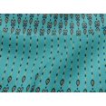 thumbnail image 4 of oneOone Viscose Jersey Fabric Stripe & Paisley Ikat Decor Fabric Printed BTY 60 Inch Wide, 4 of 5