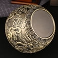thumbnail image 4 of Tea Canister, Vintage Alloy Metal Airtight Tea Storage Container, China Dragon Airtight Design Tea Bag Canister Exquisite Bronzy Tea Jar, Tea Storage Container Multipurpose, 4 of 7