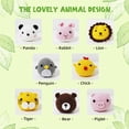 thumbnail image 5 of CJiaWei Crochet Kit For Beginners 8PCS Crocheting Animals Kits Yarn Crochet Hook Set With Step By Step Video Tutorials For Adult Kids DIY Knitting, 5 of 5