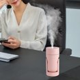 thumbnail image 2 of Cool Mist Humidifiers for Bedroom Quiet Humidifiers, Mini Humidifier with Adjust-Able Angle, 260Ml Water Tank Small Humidifier Usb Powered, 7 Color Led for Bedroom Home Office, 2 of 6