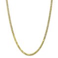 thumbnail image 1 of 10k 4.75mm Flat Beveled Curb Chain (Weight: 17.73 Grams, Length: 22 Inches), 1 of 4